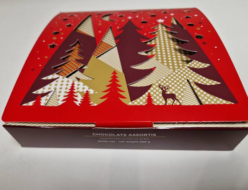 Ballotin 250g de chocolats de noël assortis