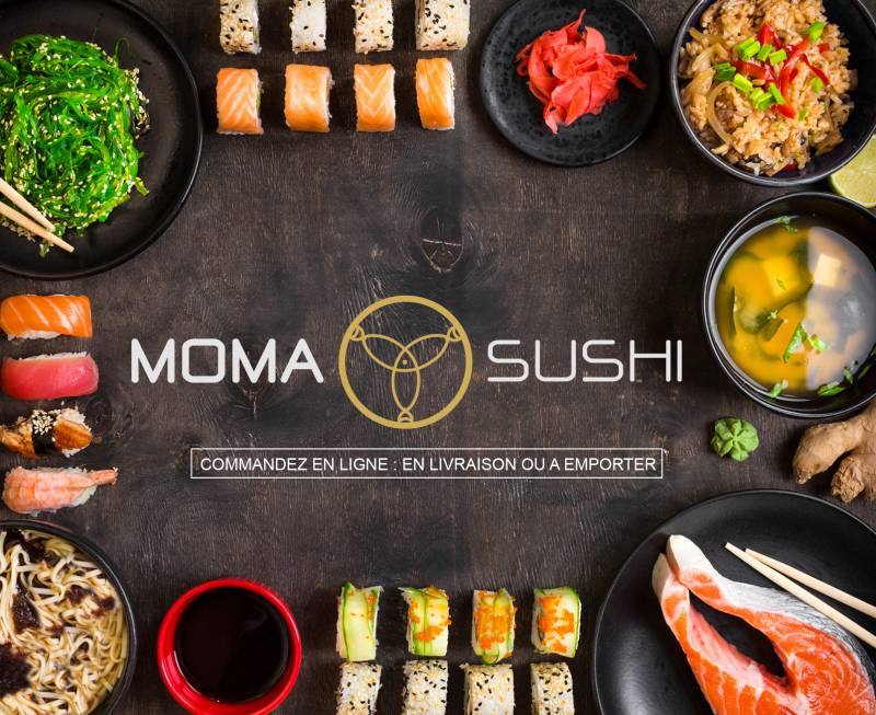 Sushis à emporter Les Angles MOMA SUSHI
